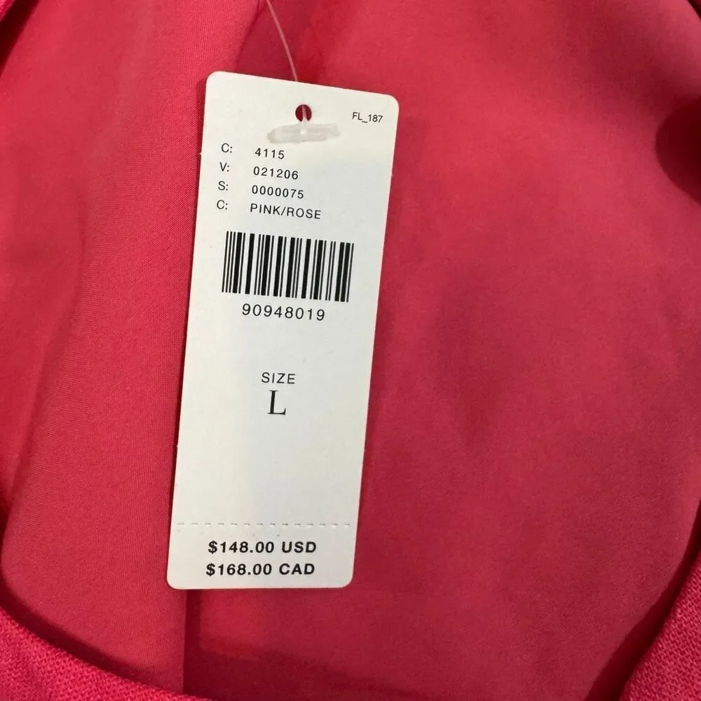 Dolan Left Coast * Lace Floral Jacket in Coral NWT New | Anthropologie | Large